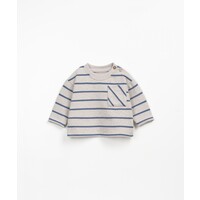 PLAY UP jersey longsleeve t-shirt striped blue