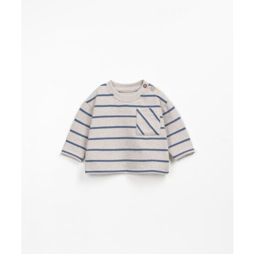 PLAY UP jersey longsleeve t-shirt striped blue