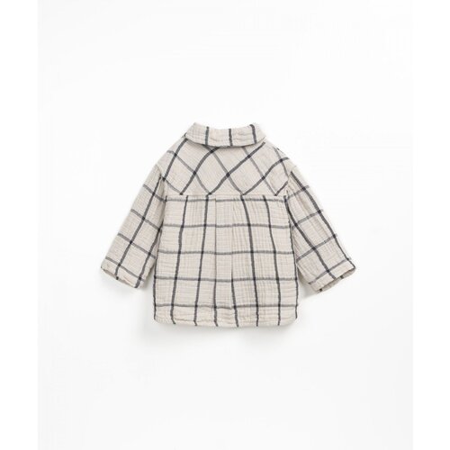 PLAY UP checked woven shirt
