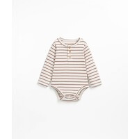 PLAY UP striped rib body with buttons