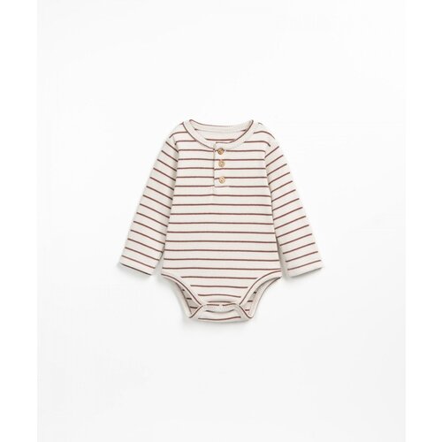 PLAY UP striped rib body with buttons