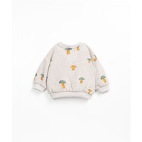 printed jersey sweater - mushrooms PLAY UP printed jersey sweater - mushrooms