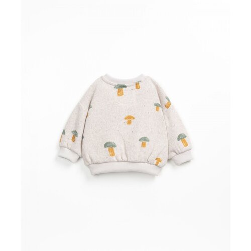 printed jersey sweater - mushrooms PLAY UP printed jersey sweater - mushrooms