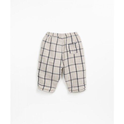 checked woven trousers PLAY UP checked woven trousers