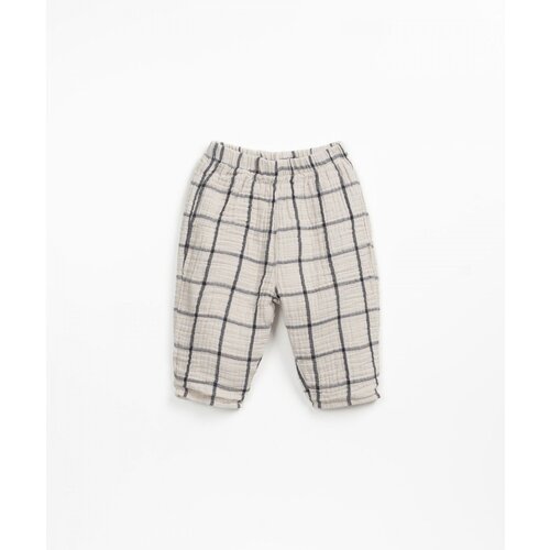 checked woven trousers PLAY UP checked woven trousers
