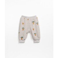 PLAY UP soft printed joggers mushrooms