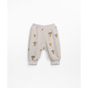 soft printed joggers mushrooms