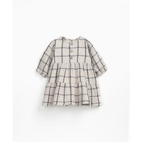checked woven dress PLAY UP checked woven dress