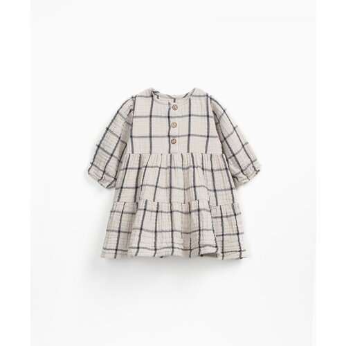 checked woven dress PLAY UP checked woven dress