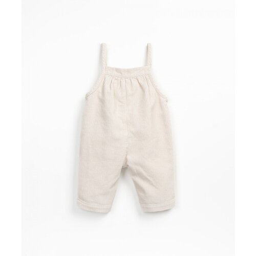 PLAY UP corduroy jumpsuit - ecru