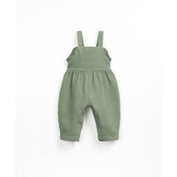 PLAY UP twill jumpsuit green