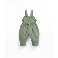 PLAY UP twill jumpsuit green