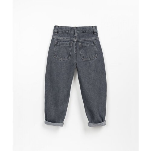 PLAY UP kids mom fit denim trousers shadow
