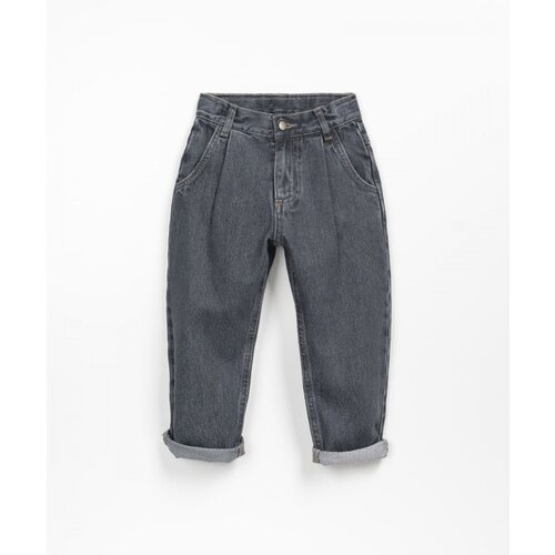 PLAY UP kids mom fit denim trousers shadow