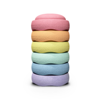 STAPELSTEIN original mini rainbow pastel - set of 6