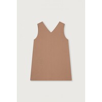 GRAY LABEL twill sleeveless dress- biscuit