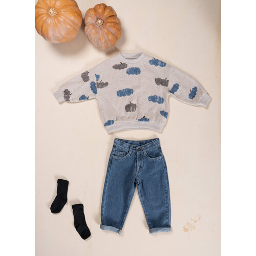 PLAY UP printed jersey sweater - clouds