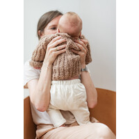 PEQUENO TOCON knitted sweater - camel