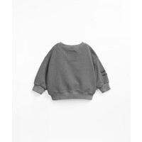 PLAY UP fleece sweater - shadow