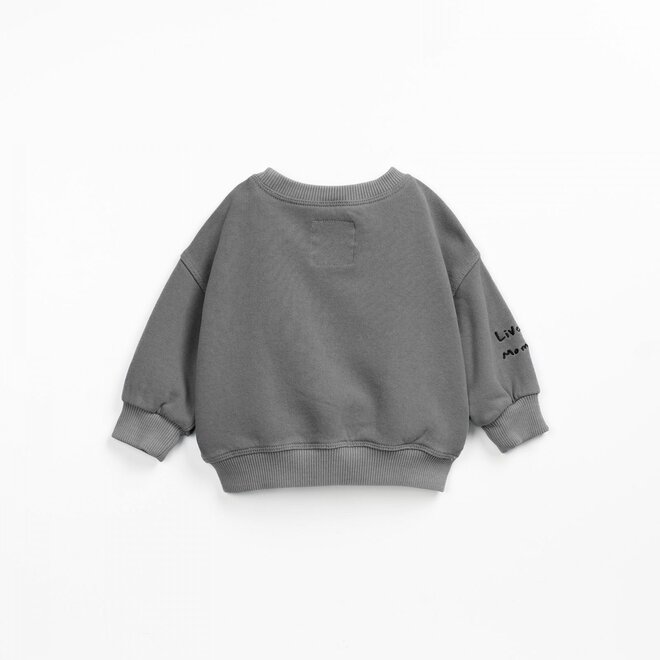 fleece sweater - shadow