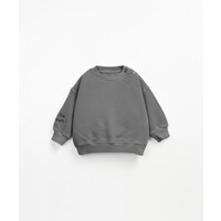 PLAY UP fleece sweater - shadow
