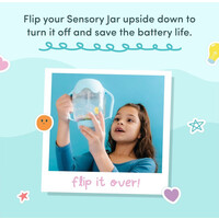 GLOPALS sensory play jar - yellow