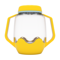 GLOPALS sensory play jar - yellow