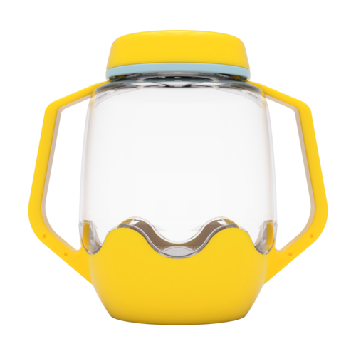 GLOPALS sensory play jar - yellow