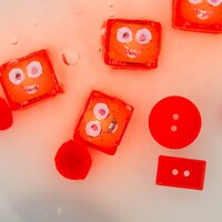 GLOPALS light up cubes sammy - set van 4