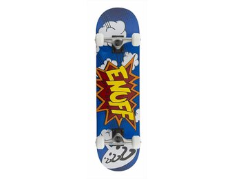 ENUFF POW SKATEBOARD, BLAUW
