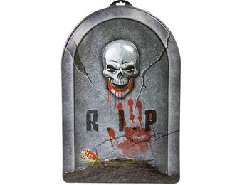 GRAFSTEEN RIP HORROR SKELET