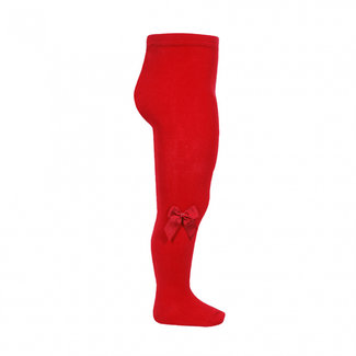 CONDOR Kousenbroek met strik Rood