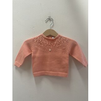 Wedoble SWEATER | Peach 3-6 maanden