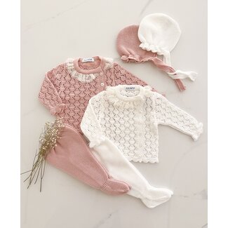 JULIANA NEWBORNSET 3-DELIG | Celia oudroze