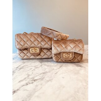 Prinsessefin DIADEEM | Helena VELVET BEIGE