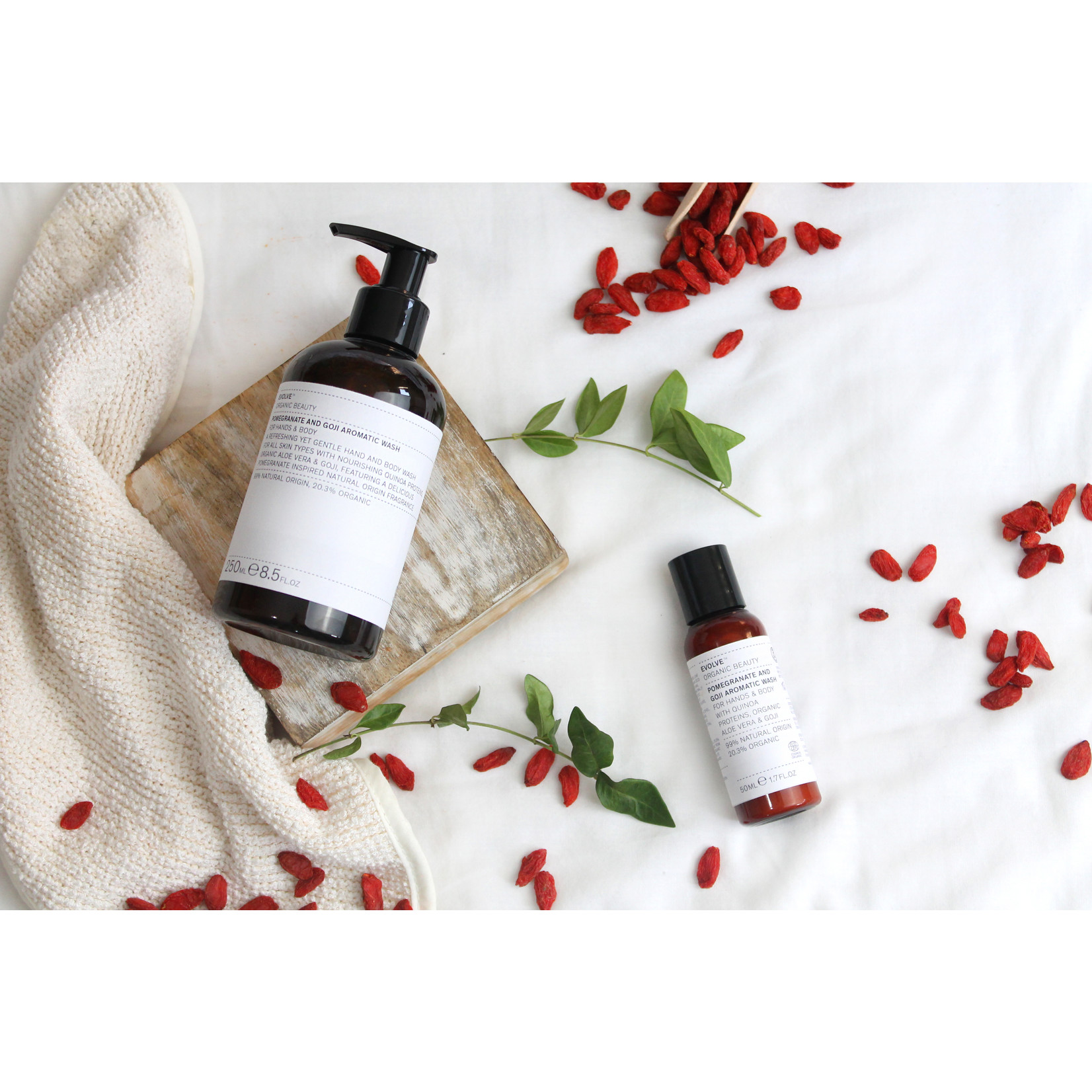 Evolve Organic Beauty Pomegranate and Goji Aromatic Wash