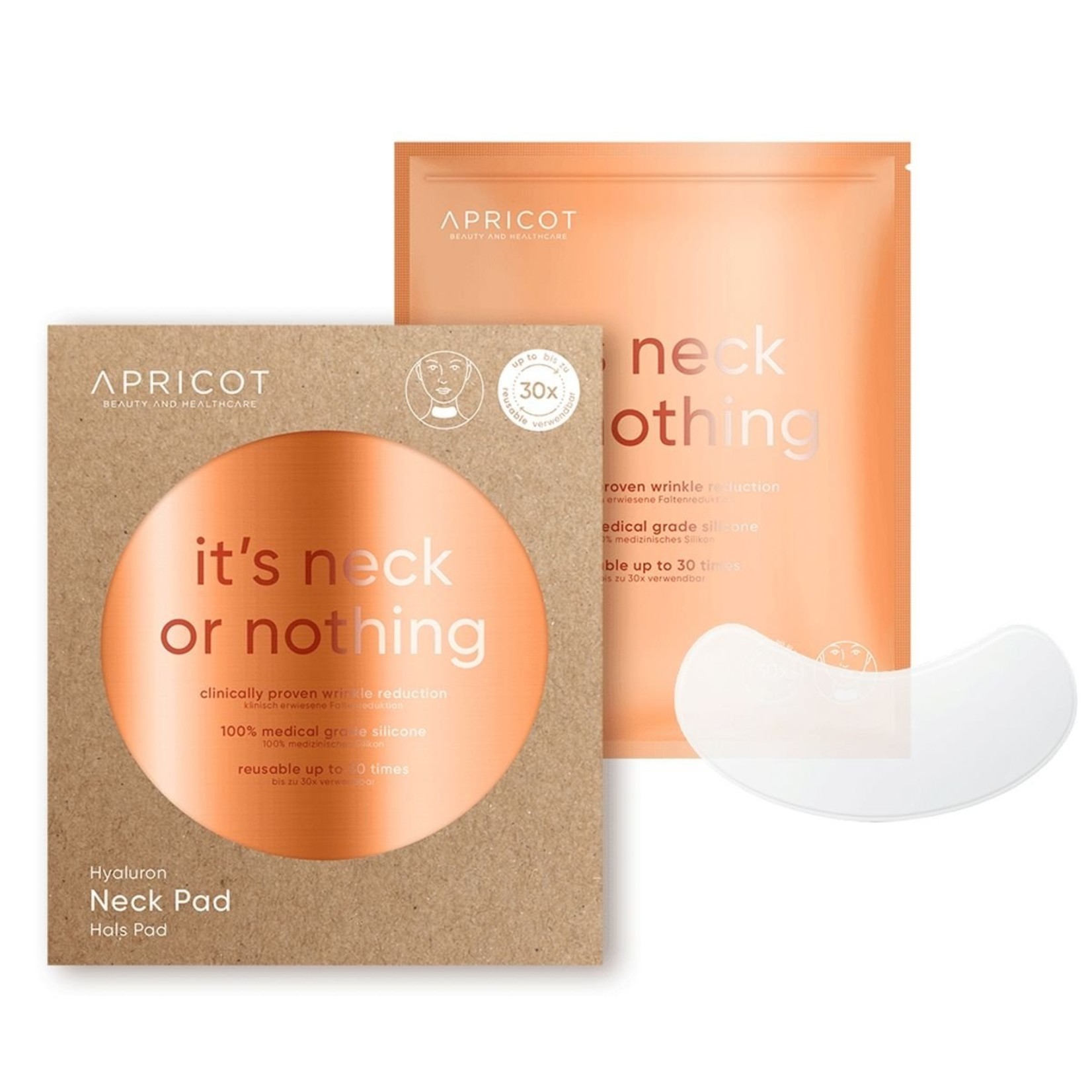 Apricot Neck Patch - it's neck or nothing
