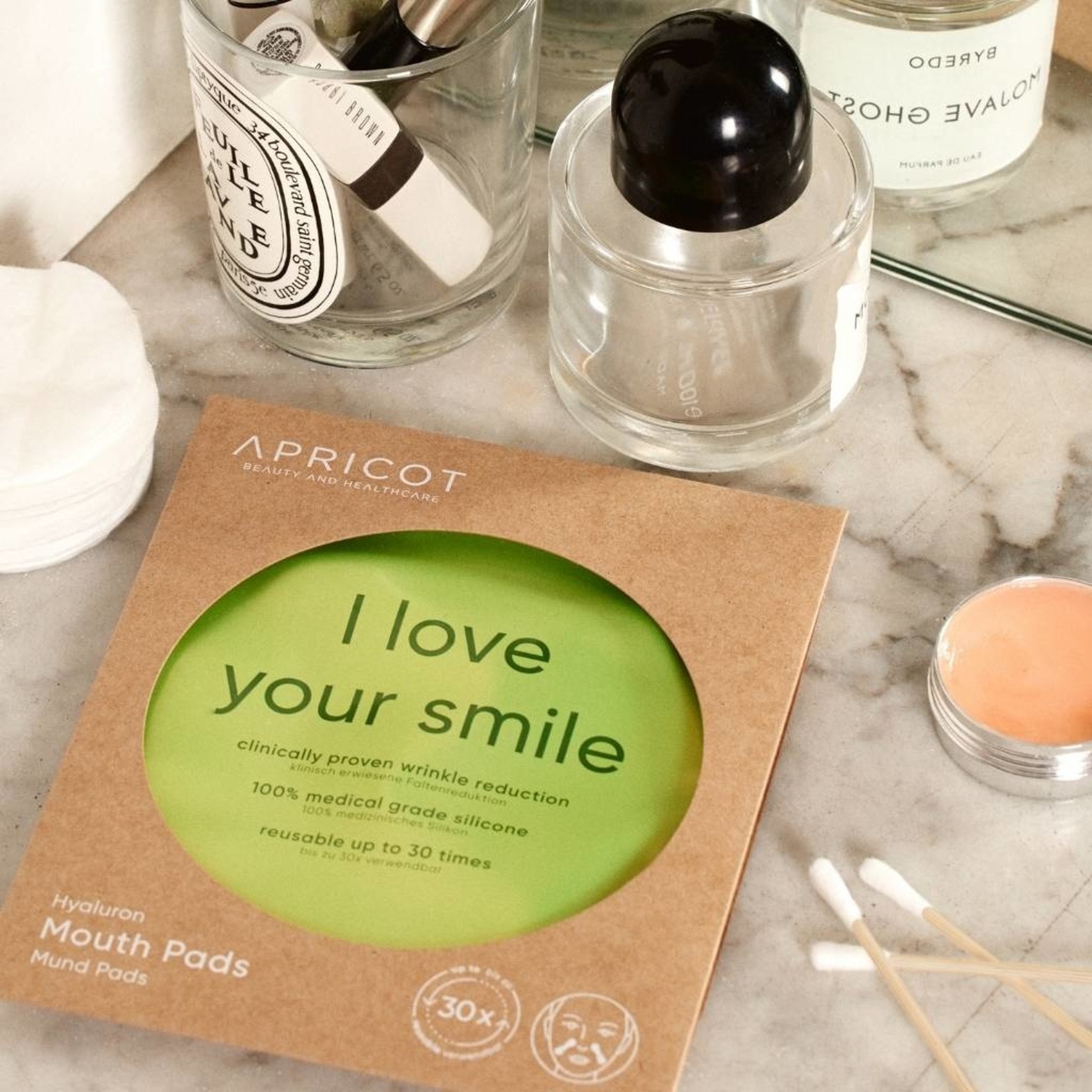 Apricot Lip Contour Patches - I love your smile
