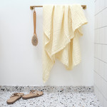 The Organic Company Fine Bath Towel - Pale Yellow