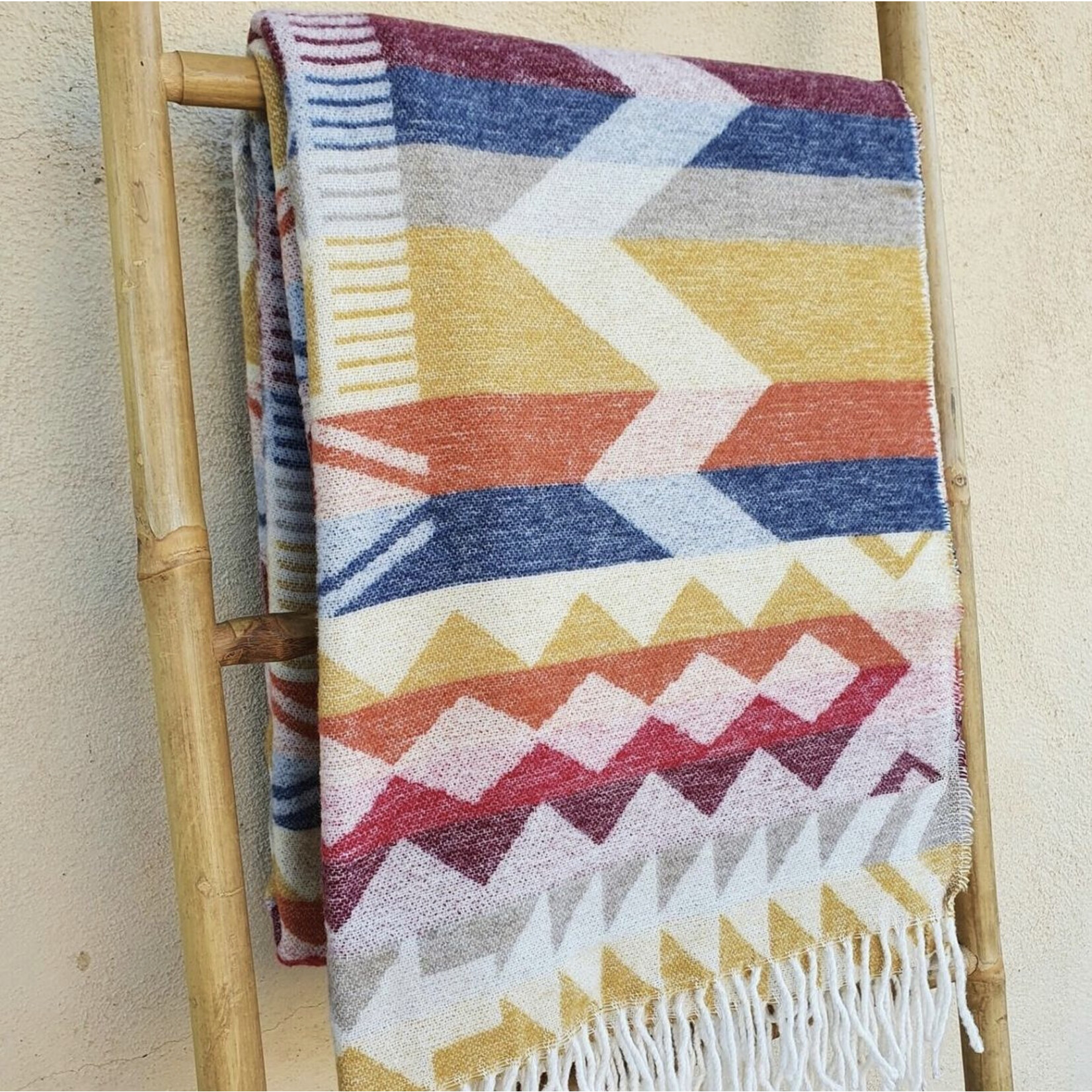 Blankets of the World Inca Yellow Blanket