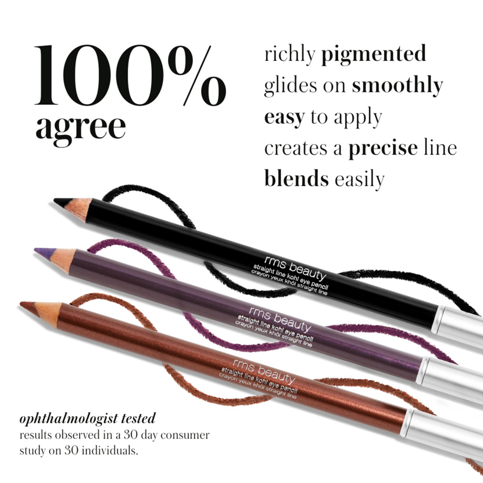 RMS Beauty Straight Line Kohl Eye Pencil