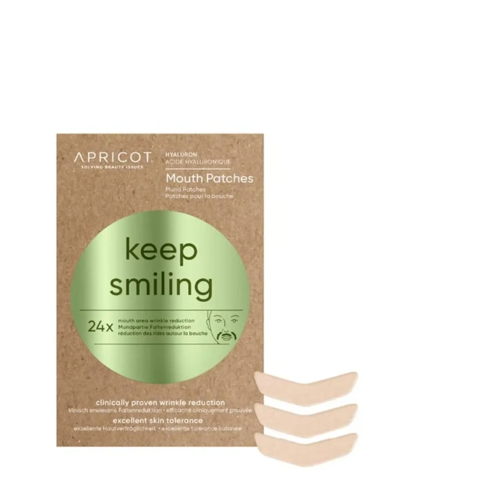 Apricot Lip Contour Patches - keep smiling