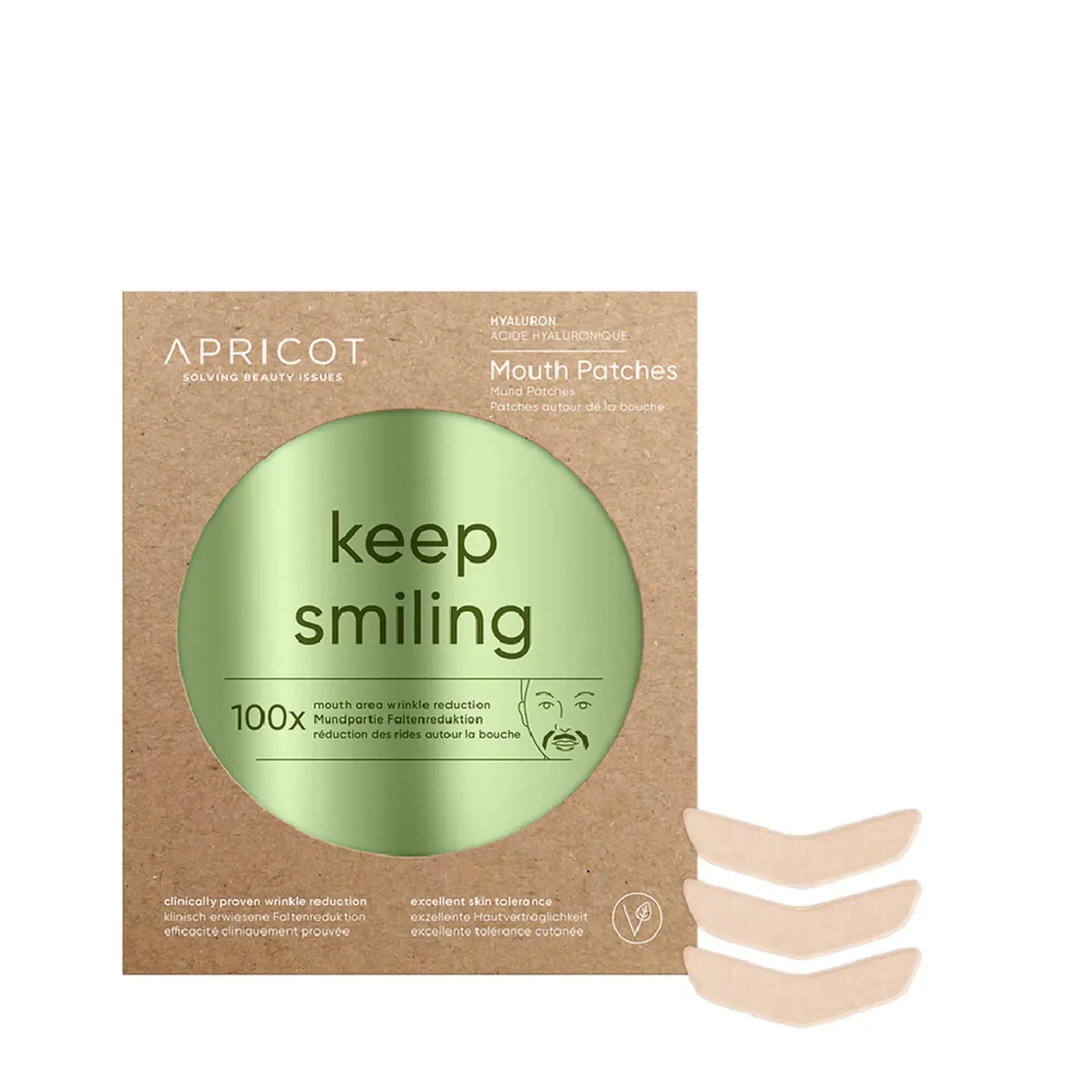 Apricot Lip Contour Patches - keep smiling