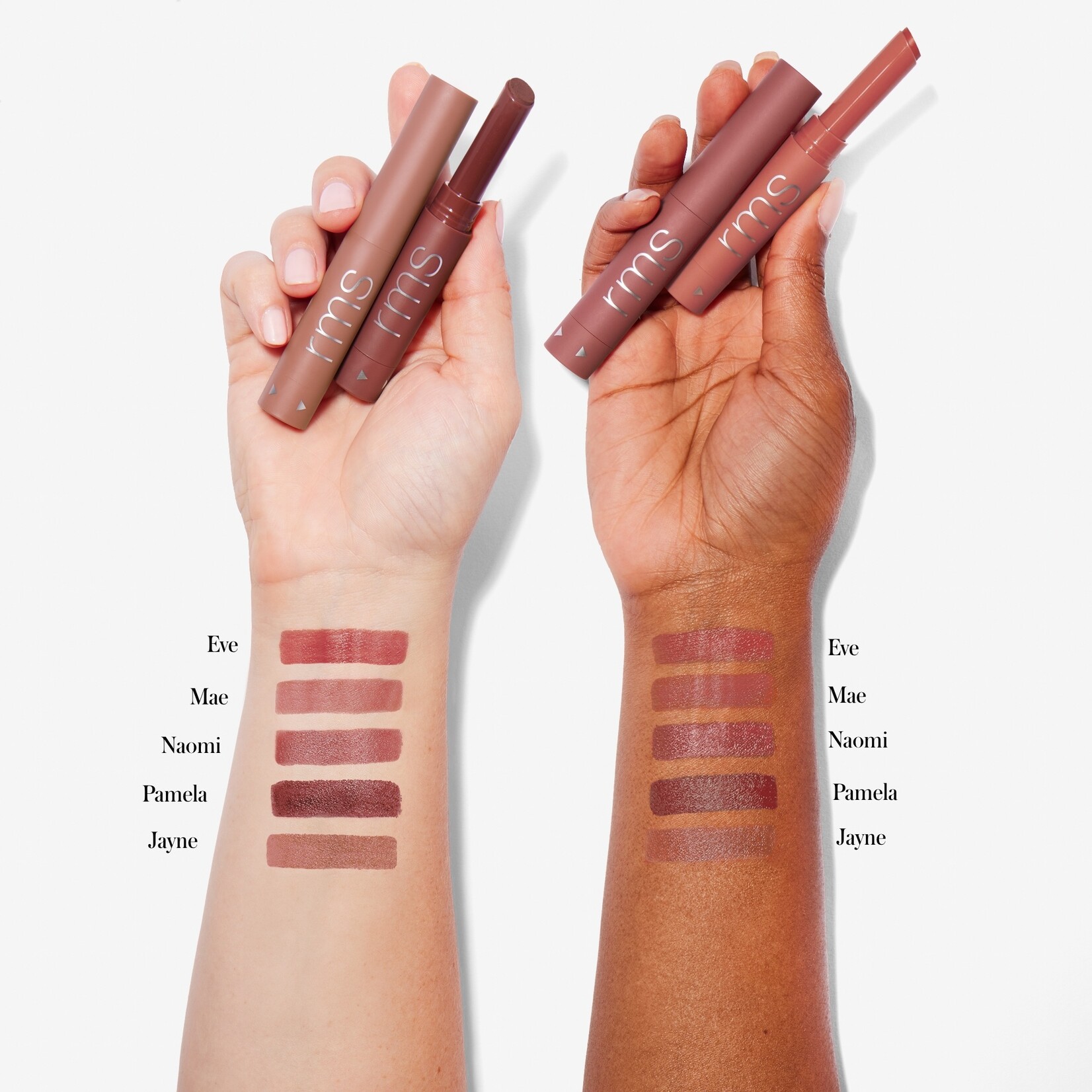 RMS Beauty Legendary Serum Lipstick - The Nudes