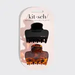 Kitsch Medium Puffy Claw Clips - 2 stuks - recycled plastic