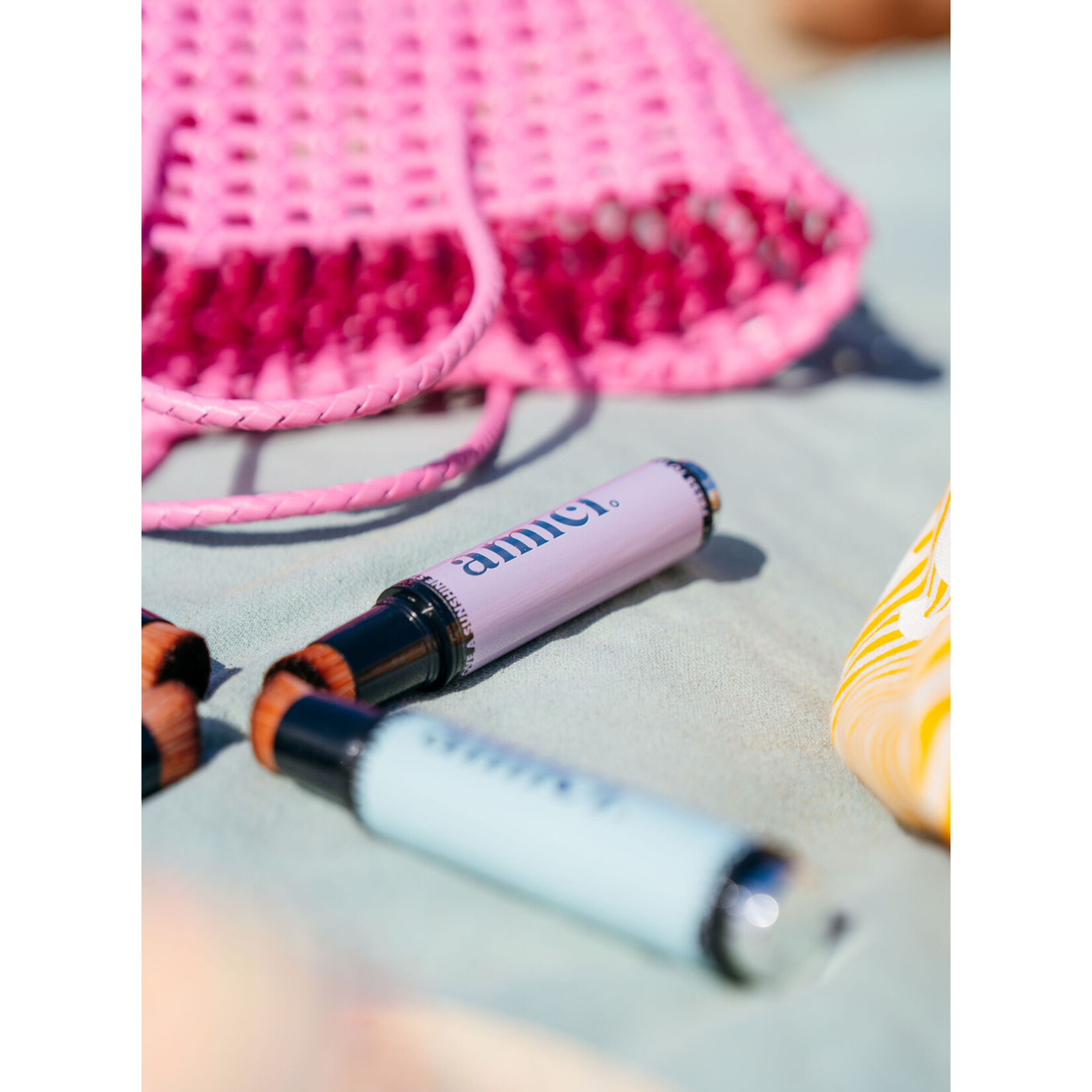 Amici Sun Brush Sun Brush - Hervulbare zonnecrème borstel