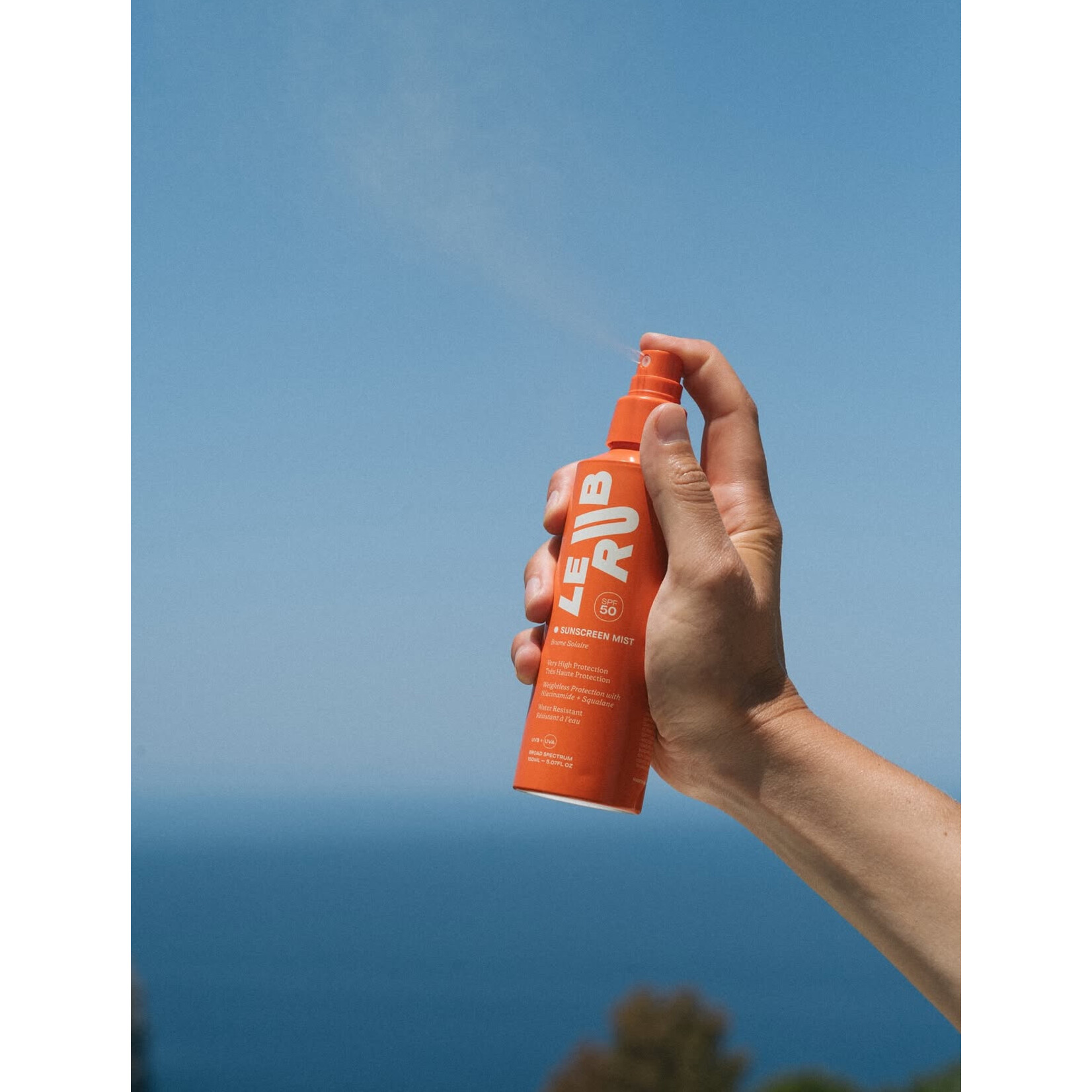 Le Rub Sunscreen Mist SPF50