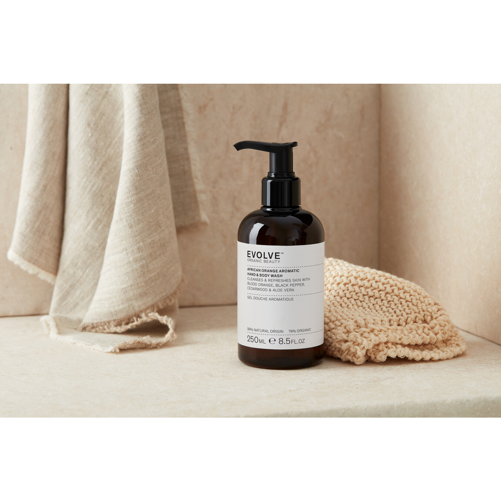 Evolve Organic Beauty African Orange Aromatic Wash