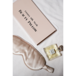 Luxury Silk Mask - Champagne