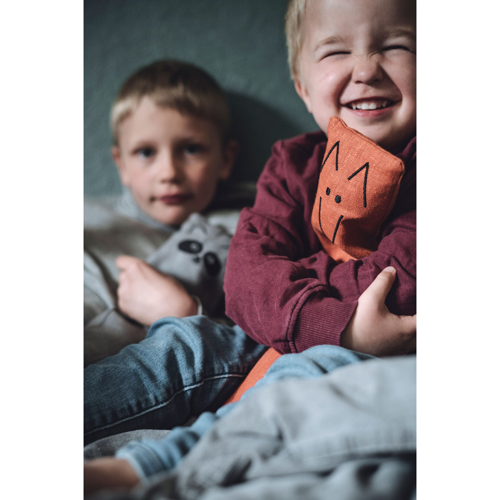 Terrible Twins Warmtekussen Wasbeer